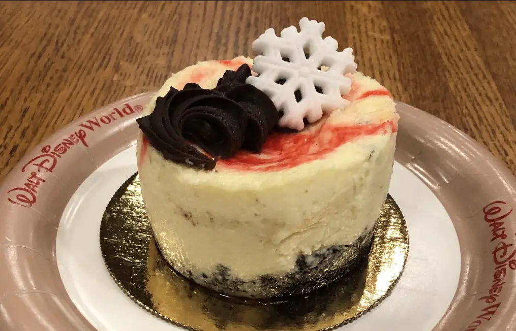 Peppermint Cheesecake: New Holiday Dessert at Walt Disney World