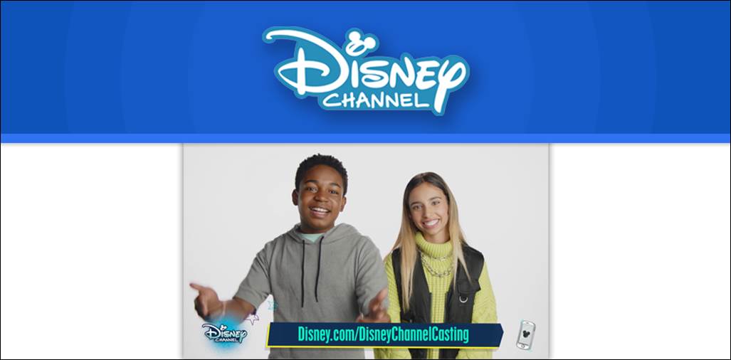 Disney Channel has Launched a Digital Open Casting Call