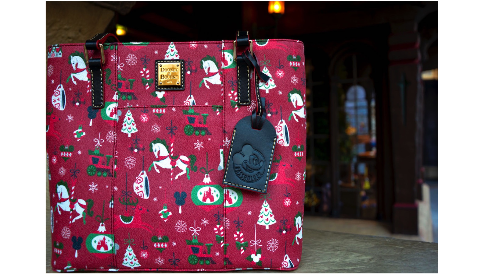New Disney Holiday Dooney & Bourke Collection Has Yuletide Style
