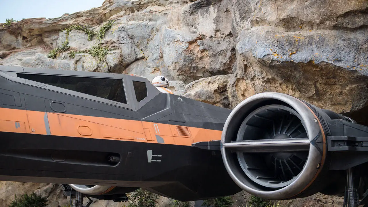 Get a Sneak Peek at Poe Dameron’s X-Wing in Star Wars: Rise of the Resistance