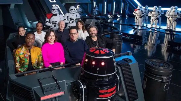 'The Rise of Skywalker' Cast Visited New 'Star Wars: Rise of the Resistance' Attraction in Disneyland