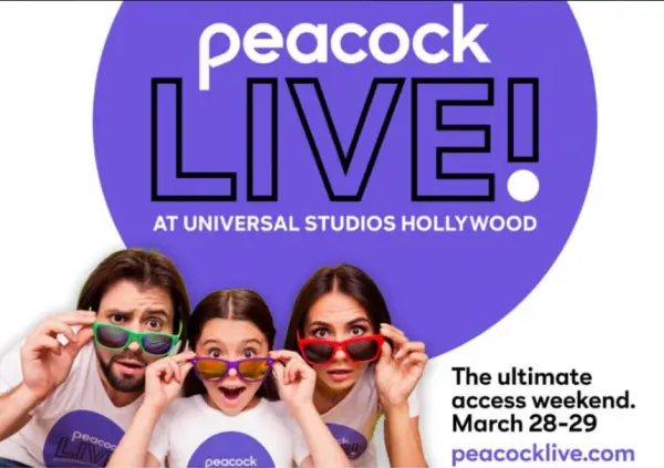 NBC Universal’s Peacock Live! coming to Universal Studios Hollywood