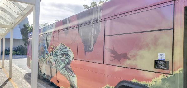 New Pandora-Themed Bus Spotted at Walt Disney World