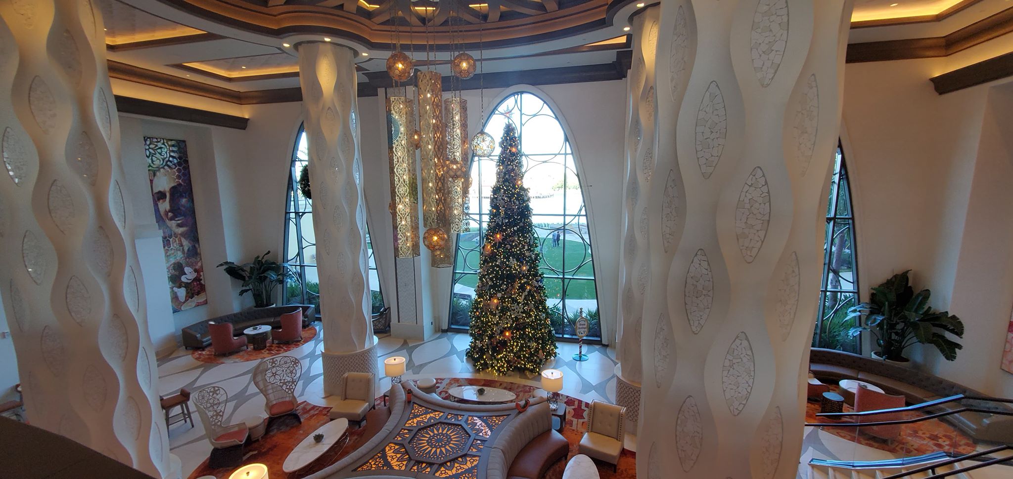 Festive Christmas Tree at Disney’s Coronado Springs