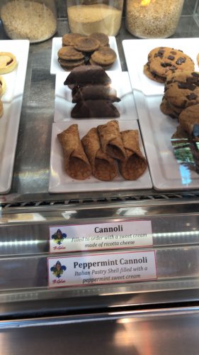 Peppermint Cannoli Brings Wintery Flavors to Disney Springs