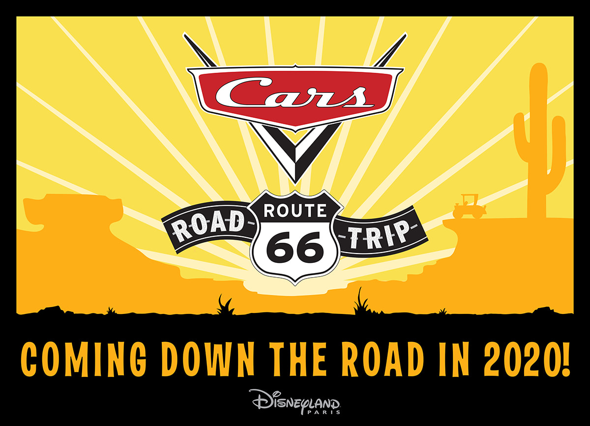 Cars Route 66 Road Trip Coming to Disneyland Paris