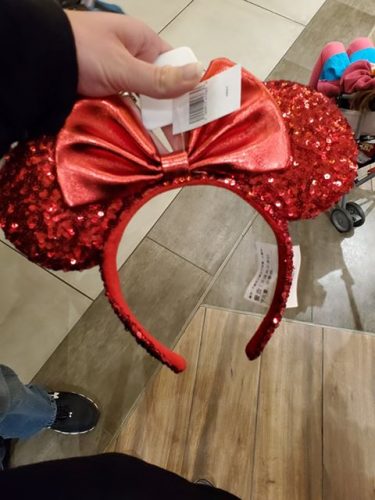 Redd Minnie Ears now available in Walt Disney World & Disneyland