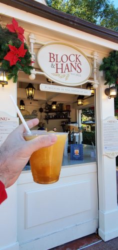 Spiked Frozen Apple Pie Cocktail - New Holiday Drink at Epcot