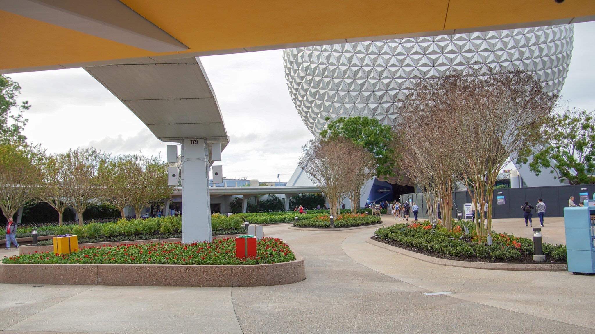 First Phase of Epcot’s Entrance Complete