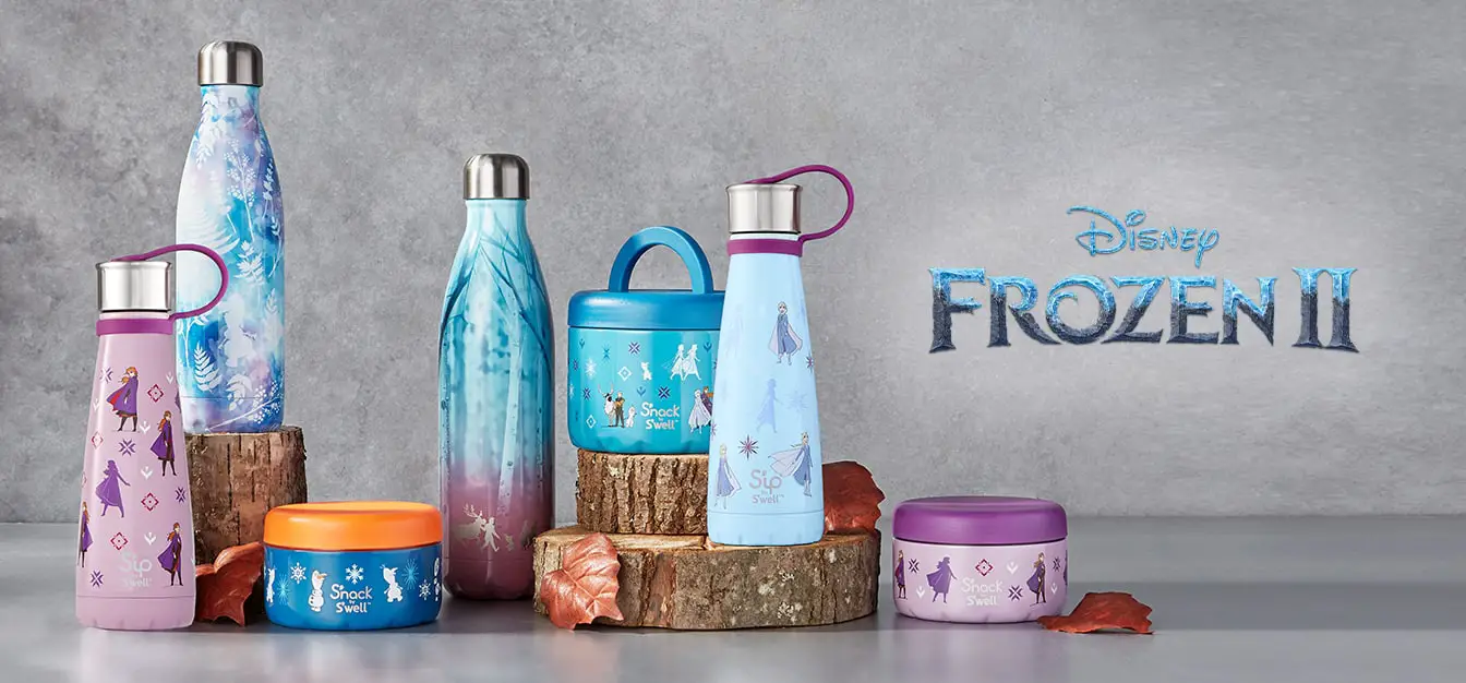 On The Go Style With Frozen 2 Reusable Bottles From Swell