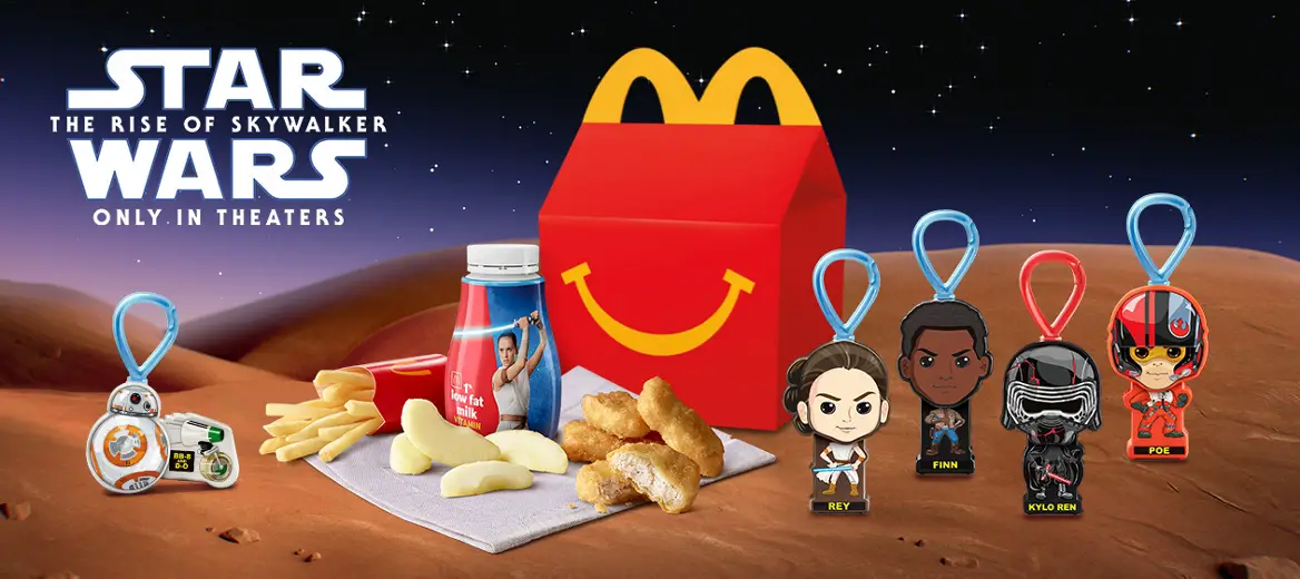 Star Wars Happy Meal Toys Have Landed At McDonald's