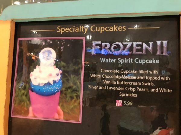Frozen II Water Spirit Cupcake