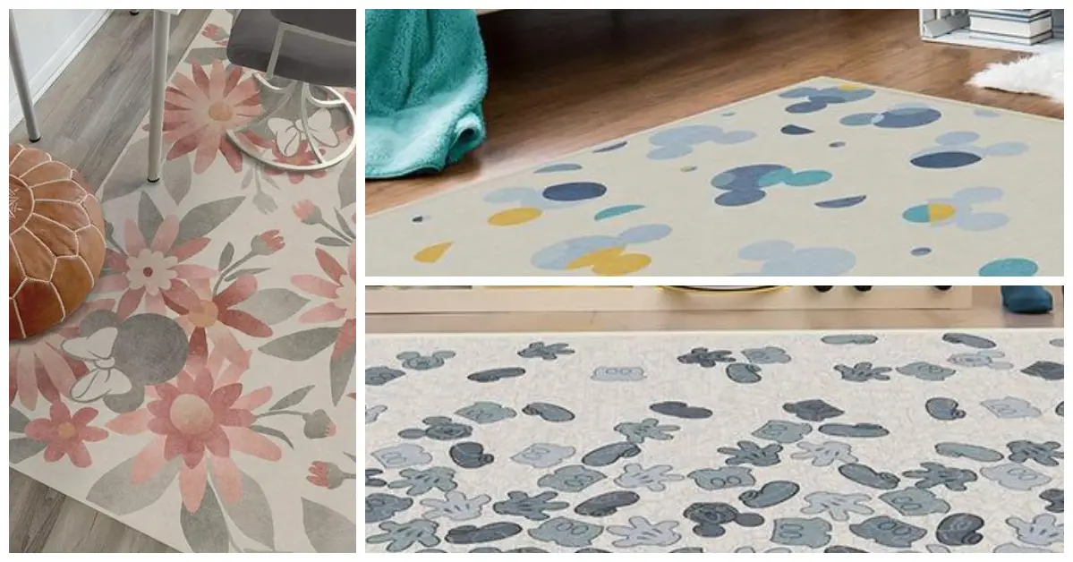 New Disney Rug Collection From Ruggable, The Washable Rugs