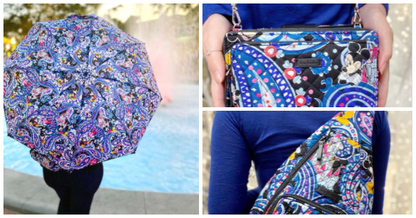 New Styles From The Vera Bradley Mickey Paisley Collection