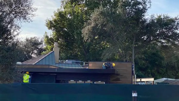 New Starbucks Construction Update At Epcot