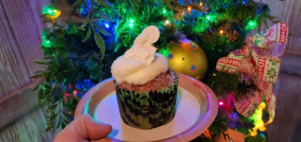 NEW Christmas Tree Cupcake At Animal Kingdom!