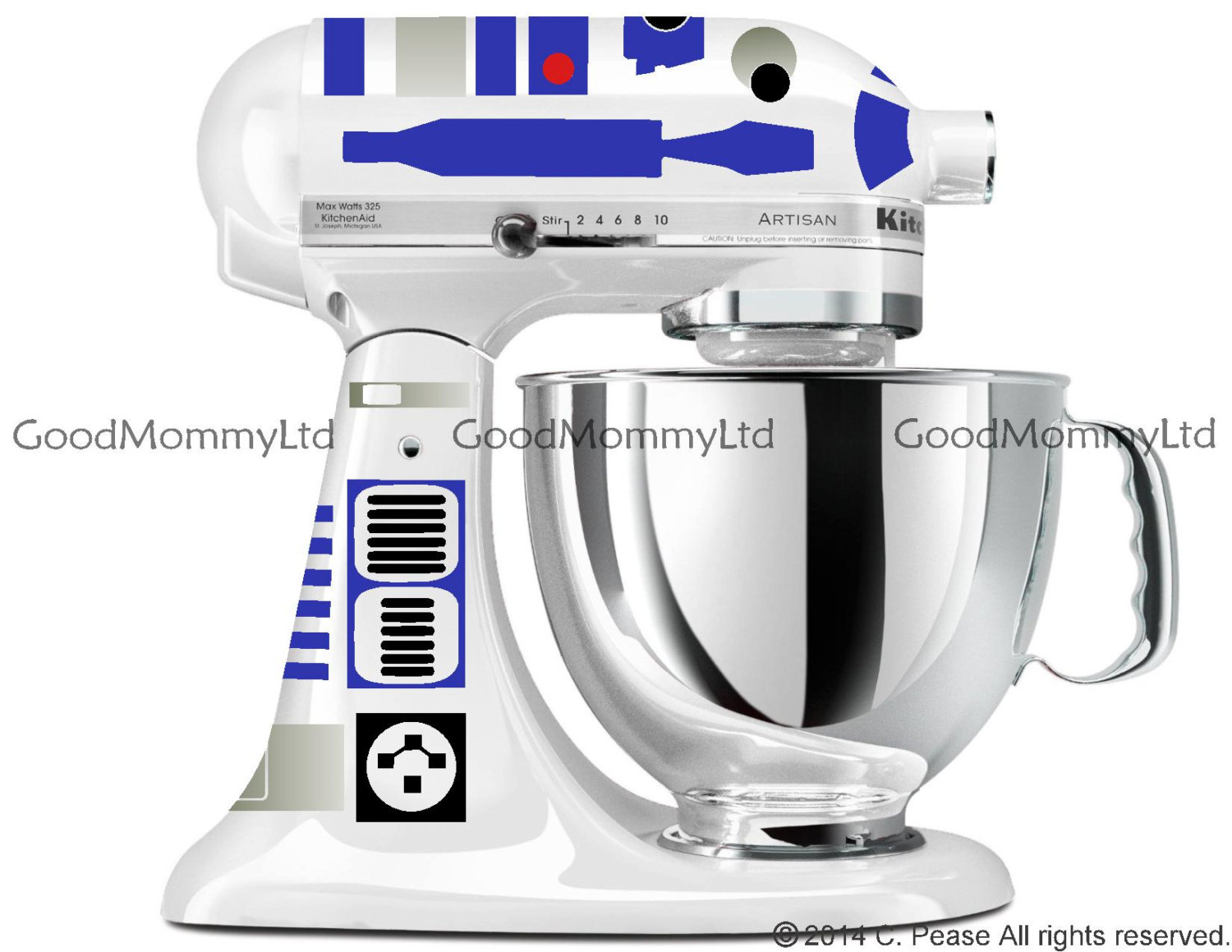 R2D2 Decal Kit Brings The Force To Your Kitchen And Beyond