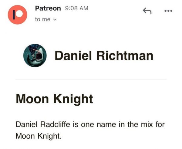 Marvel Studios Reportedly Seeking Daniel Radcliffe as 'Moon Knight'