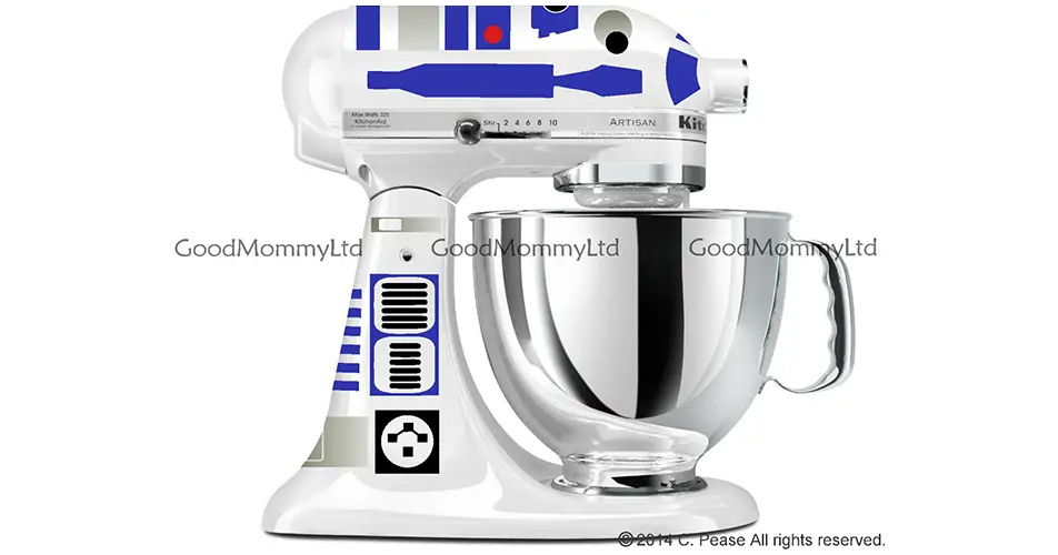 R2D2 Decal Kit Brings The Force To Your Kitchen And Beyond