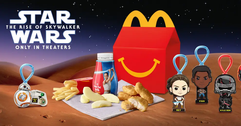 Star Wars Happy Meal Toys Have Landed At McDonald’s
