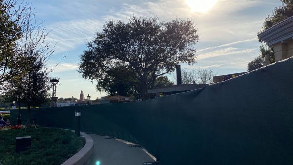 New Starbucks Construction Update At Epcot