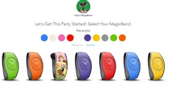 New Dark Red Magicband Now available!