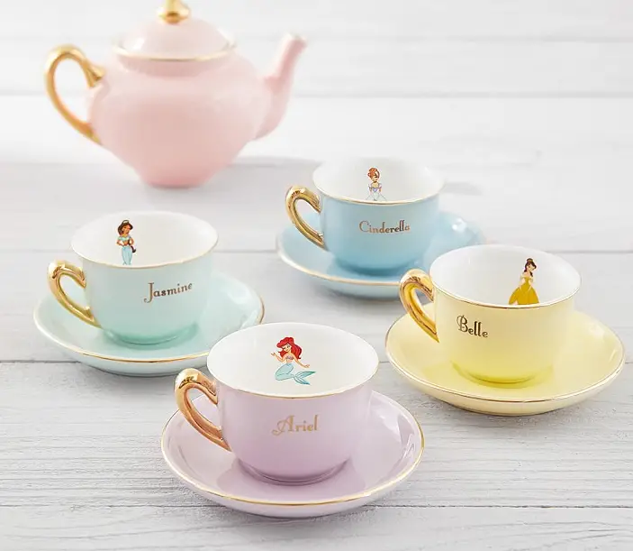 Pottery Barn’s Disney Princess Tea Set is an absolute dream