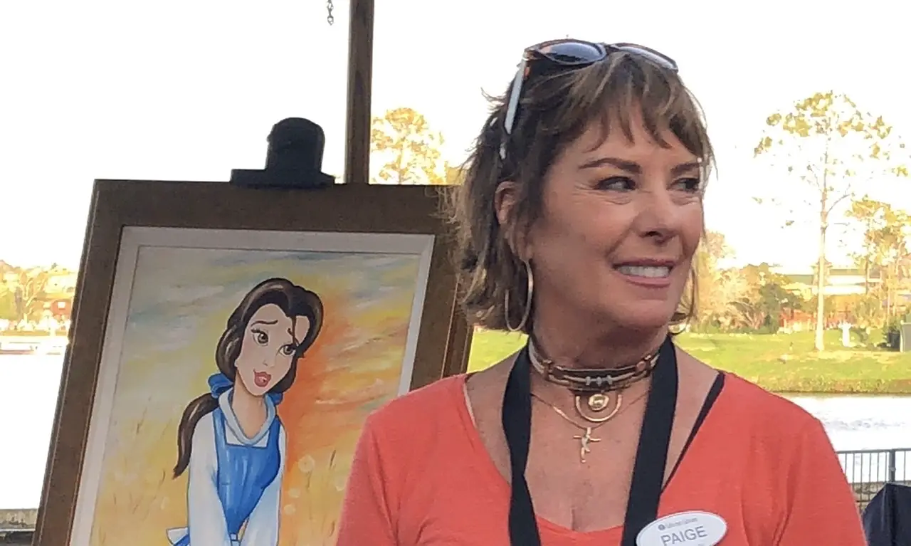 Beauty and the Beast’s Paige O’Hara at Epcot’s Festival of the Arts