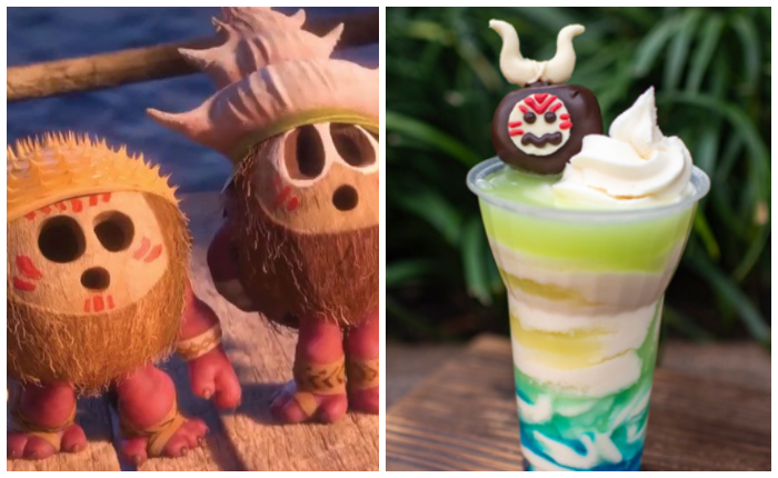 Kakamora Dole Whip Float from Moana now available all day at Disney World