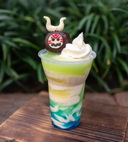 Kakamora Dole Whip Float from Moana now available all day at Disney World