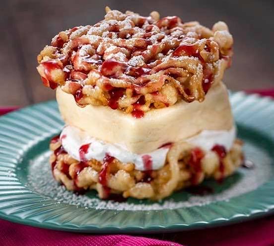 It's Time for Some Peanut Butter and Jelly with this New Funnel Cake at Disney World