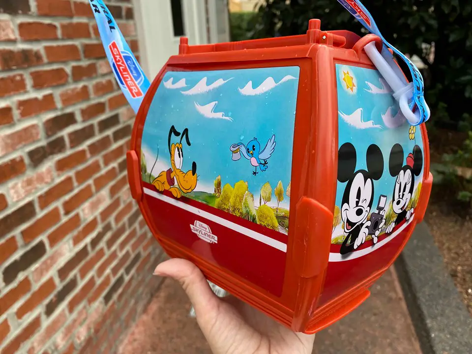 New Disney Skyliner Popcorn Bucket Debuts For National Popcorn Day