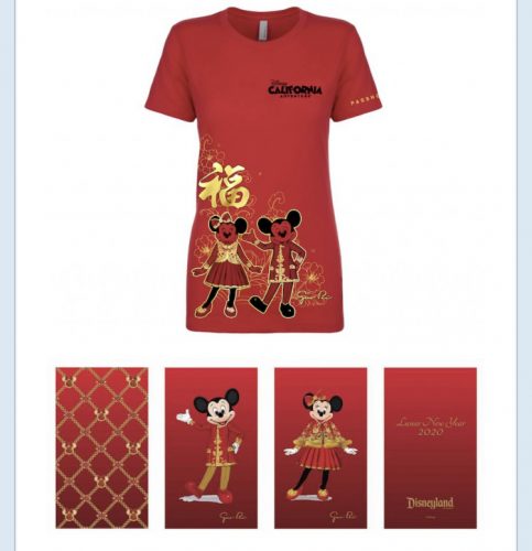 Celebrate the Year of the Mouse With Mickey and Minnie and Their Lunar New Year Inspired Outfits