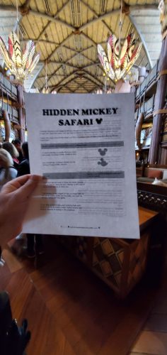Hidden Mickey Safari at Disney's Animal Kingdom Lodge