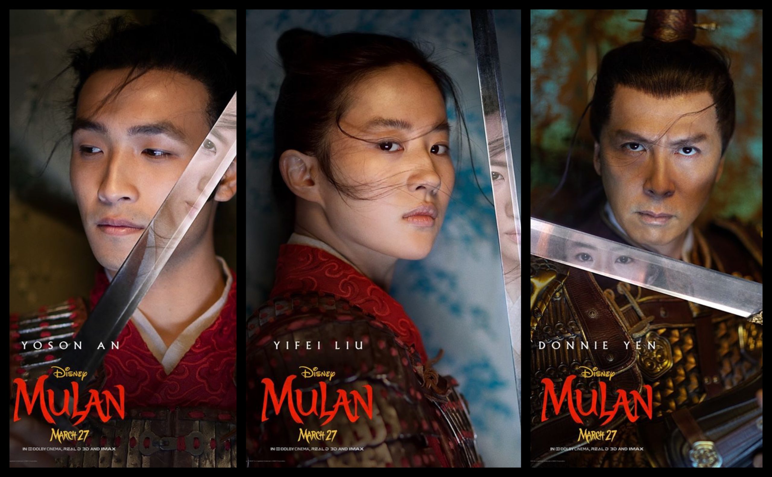 Check Out the New Character Posters for Disney’s Live-Action ‘Mulan’