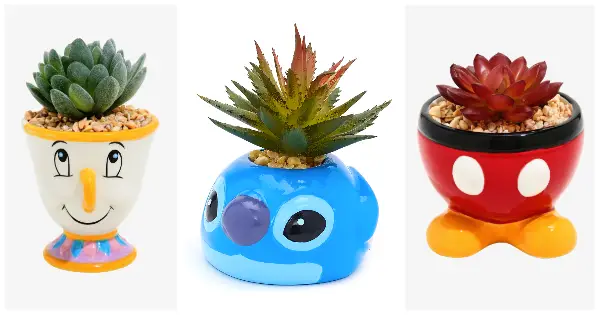 Faux Disney Succulent Planters Add Whimsy Decor To Any Room