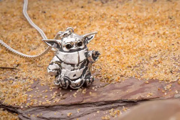 The Child Necklace (Baby Yoda) By RockLove Now On Pre-Order