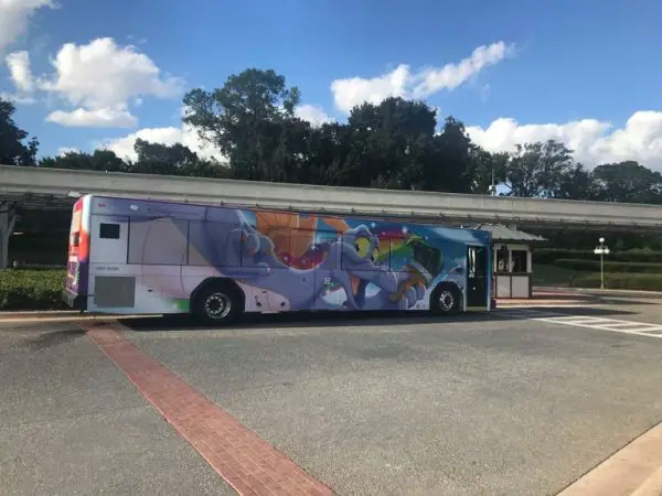 Current Character Buses in Service at Walt Disney World