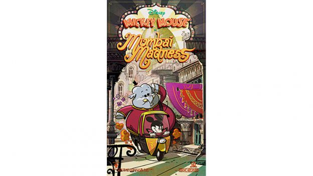 New “Mumbai Madness” Poster For Mickey & Minnie’s Runaway Railway