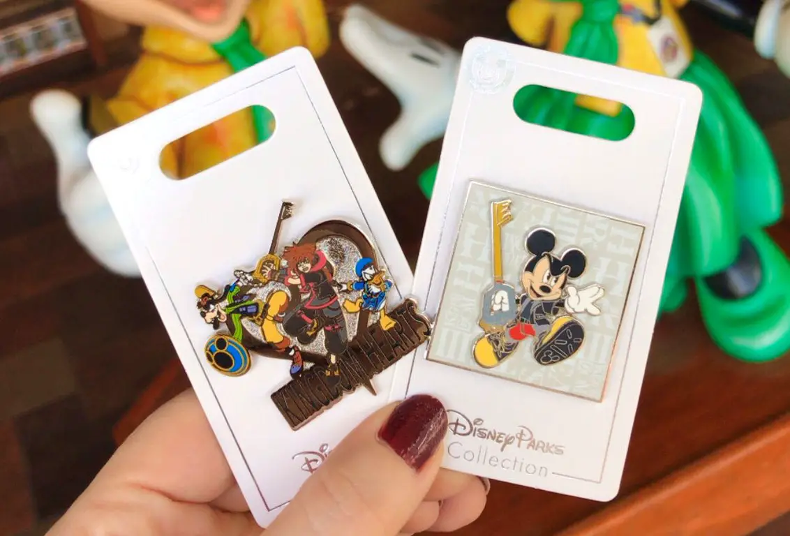 New Kingdom Hearts Pins at Walt Disney World Resort