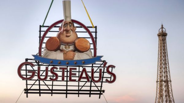 New Gusteau's Sign Installed For Remy's Ratatouille Adventure!