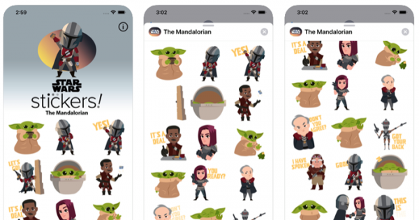 The Mandalorian Stickers Now Available on iOS Devices