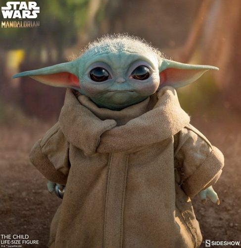 Disney Releases New "Baby Yoda" Shoes and Life-Sized Figurine