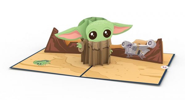 Baby Yoda Card From Lovepop At Disney Springs
