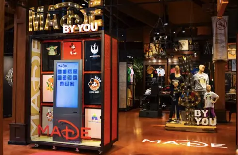 MADE- A New Way for Guests at Disney Parks to Create Personalized Merchandise