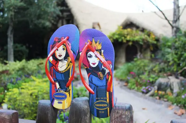 New Disney Villain & Princess inspired flip flops coming soon to Disney Springs