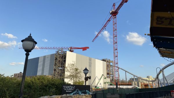Construction Update: 'TRON' Coaster February 2020