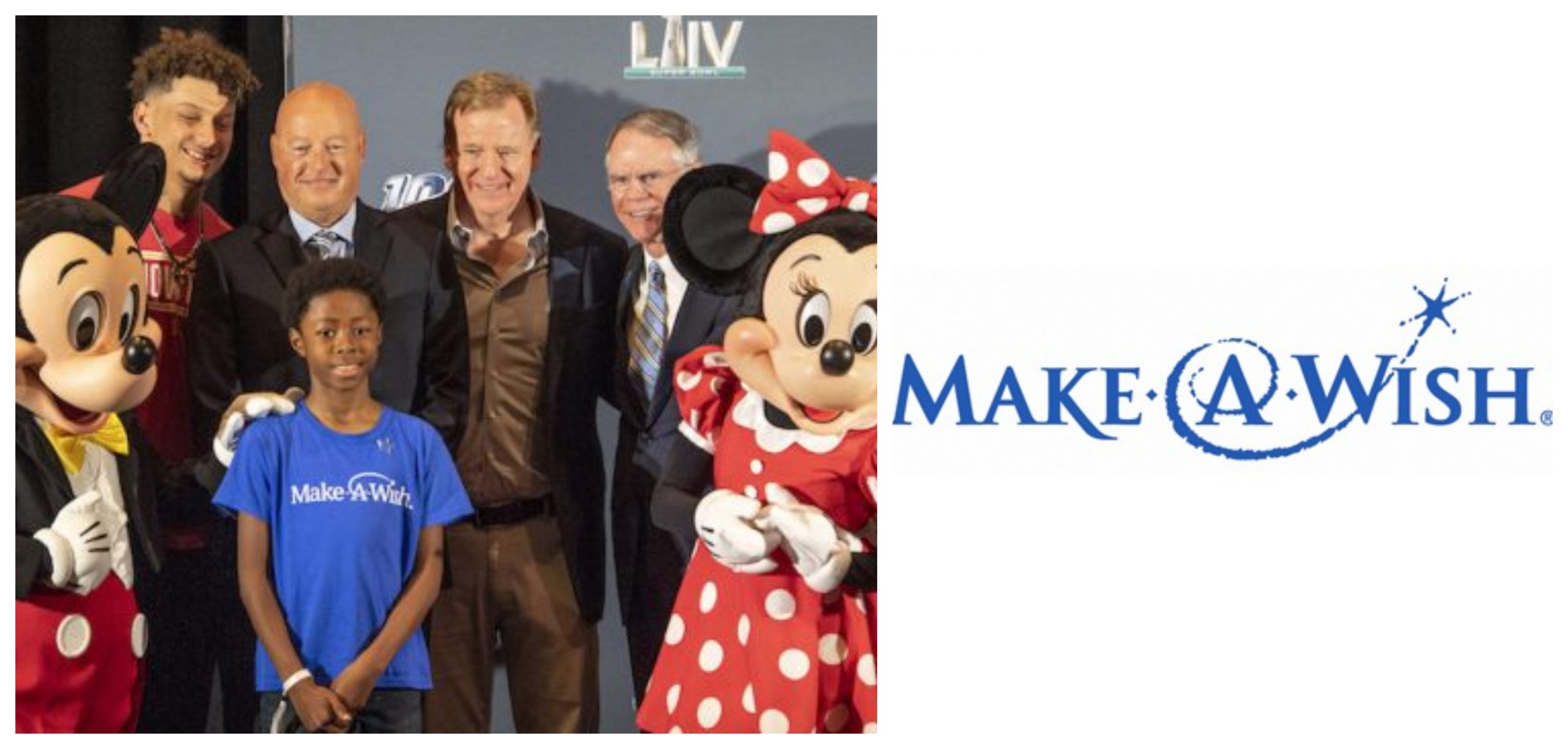 Disney to donate $1 Million dollars to Make-A-Wish in Honor of Super Bowl LIV MVP Patrick Mahomes