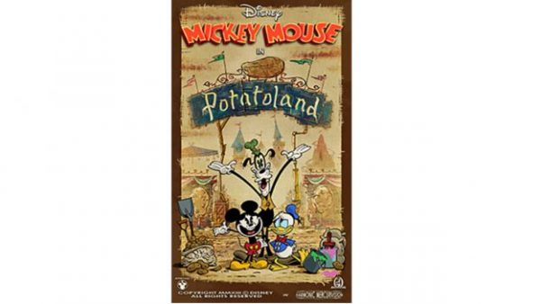 New "Potatoland" Poster For Mickey & Minnie's Runaway Railway!