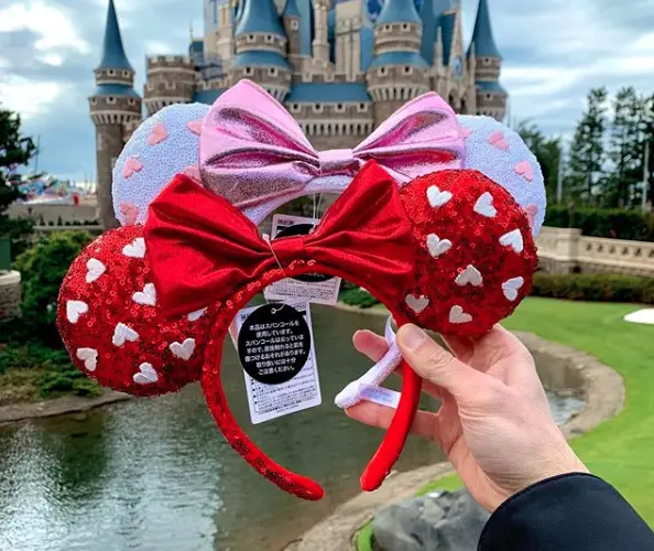 Disney Parks Minnie Heart Ears Are Perfect For Valentine's Day